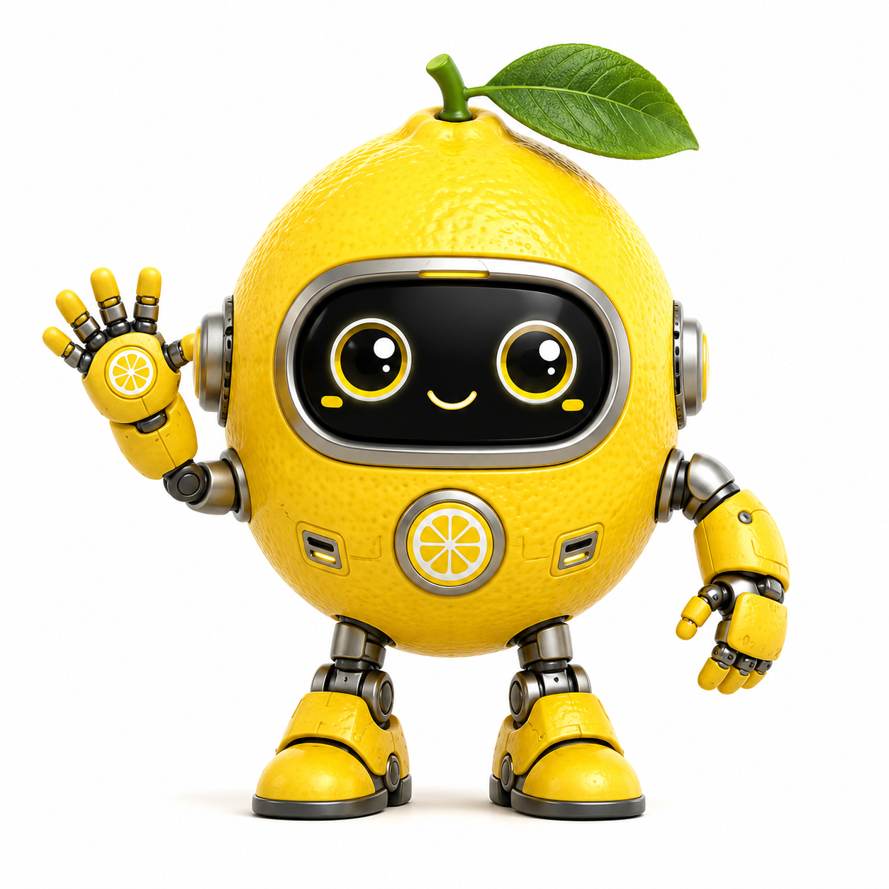 Lemon 黄色柠檬机器人